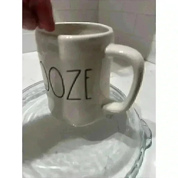 Rae Dunn "SNOOZE" Mug Artisan Magenta Collection Large Coffee mug Tea Cup - Picture 6 of 12